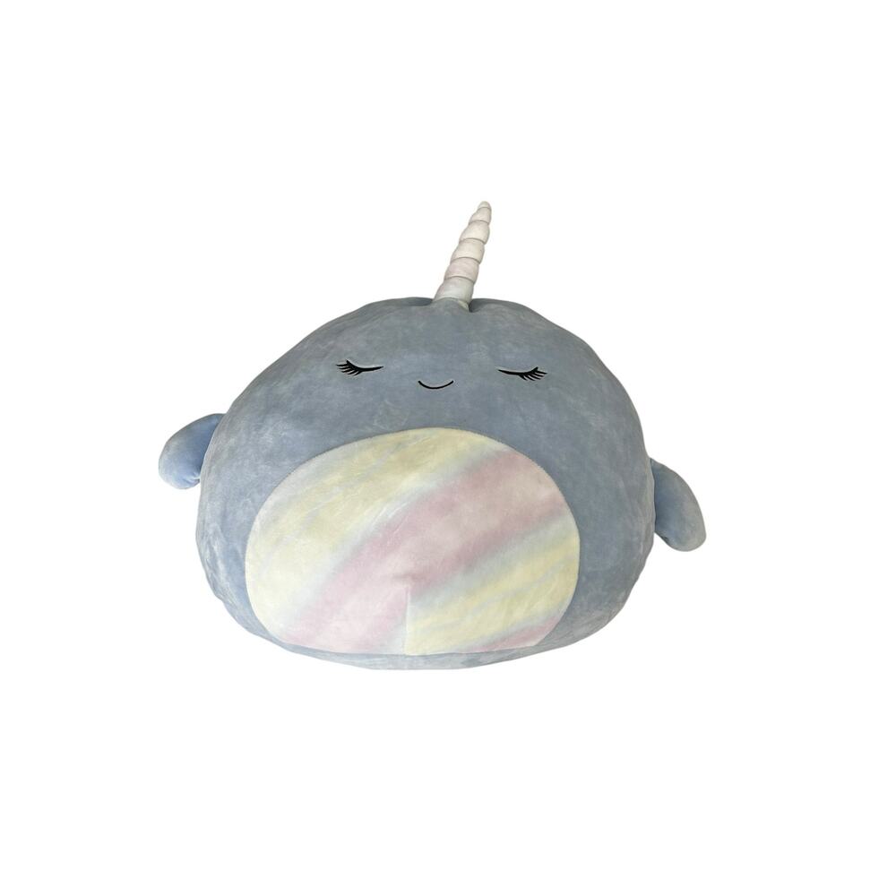 Kellytoy Squishmallow Naomi the Norwhal 18”
